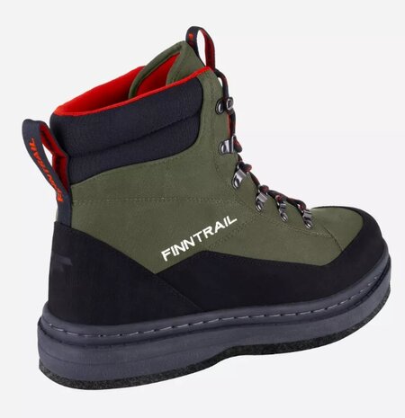 Finntrail Boots greenwood khaki  feltsole 43 / waadschoenen met viltzool